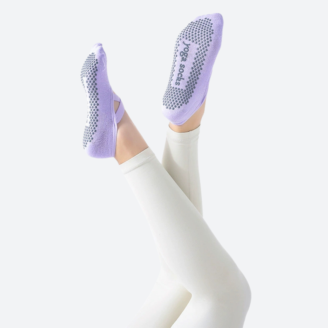 Chaussettes anti-dérapantes